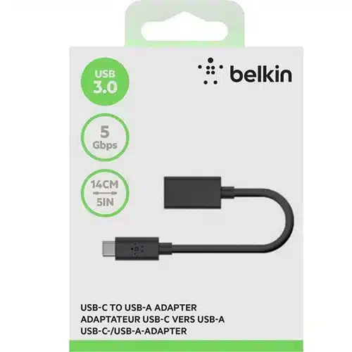 Belkin USBC to USBA Adapter 14CM Dokkaner