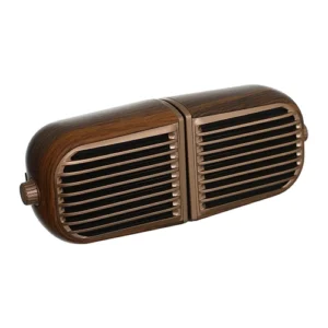 Oneder V8 Wooden Brown Bluetooth Stereo Speaker