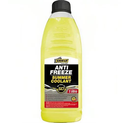 Shield Car Care Radiator AntiFreeze Summer Coolant Yellow 20