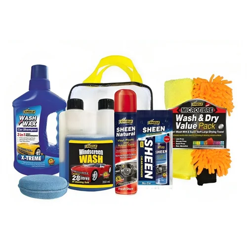 Shield Wash n Shine Kit 6 Piece SH469 Dokkaner